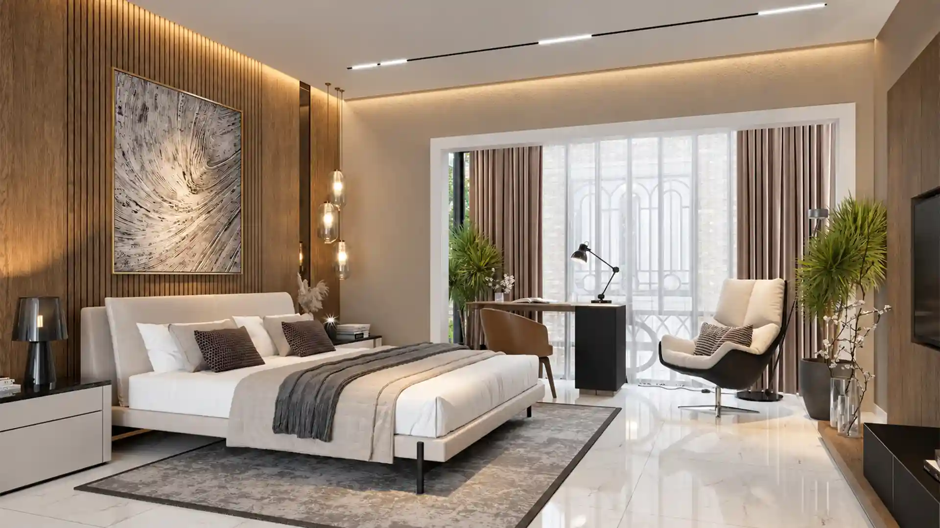 Sobha Crystal Meadows Bedroom